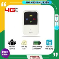 MF80 - Bộ phát wifi bản mới - mạng ổn định - sóng khỏe từ sim - hàng chuẩn 4g LTE Tặng Kèm Sim Data 90GB