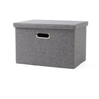 MG Folding Square Storage Utility Box Fabric Cube Drawer Organizer Cloth Basket Bag