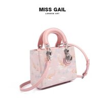 MG1440-6. Túi xách nữ MISS GAIL Store HONGKONG BST Xuân Hè 2025 thiết kế thêu độc đáo, tinh tế, trang nhã.