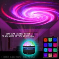 🔥(MGG 20K - ĐƠN 0Đ) Đèn chiếu sao thiên hà lốc xoáy - Loại Mới 2024, Bảo Hành 12 Tháng, Đèn ngủ chiếu giải ngân hà
