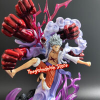 MH32 Mô Hình Cao Cấp Figure Monkey D Luffy Gear 5 God Nika Haki 7 Tay Siêu To Cao 33cm Cực Đẹp - Mô Hình One Piece