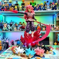MH90 - Mô Hình Cao Cấp Black Goku Cao 45cm Có 5 Đầu Thay Thế - Figure Black Goku Dragon Ball Super