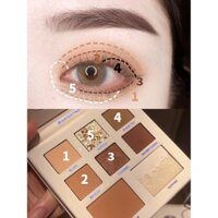 MH97 (Giảm giá sốc)Bộ Trang Điểm Dikalu Trà Sữa Bubble Time Gồm Phấn Mắt + Phấn Má + Hilight MH97