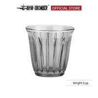 MHW-3BOMBER 130ml Cốc Cà Phê Thủy Tinh Nghệ Thuật Rượu Kính Hút Chân Không Mạ Điện Chống bỏng Cốc