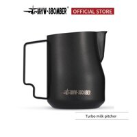 MHW-3BOMBER Ca đánh Sữa Bình tạo bọt sữa 450ml cốc tạo bọt sữa Espresso hấp bình bằng thép không
