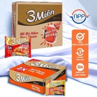 Mì 3 Miền Chua Cay Thái/Bò Rau Thơm 30Gói/Thùng (Mix vị theo yêu cầu)