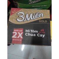 Mì 3 Miền Gold chua cay mới_1thùng