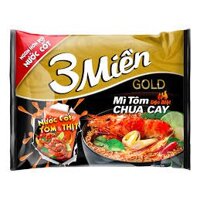 Mì 3 Miền Gold Thùng 30 Gói x 75g/gói đủ vị