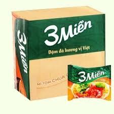 Mì 3 miền tôm chua cay 65g - Thùng 30 gói