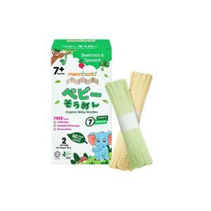 Mì ăn dặm hữu cơ cho bé vị củ dền Men No Sato 200g