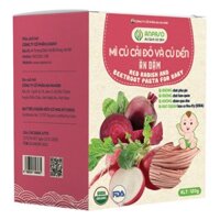 Mì ăn dặm hữu cơ củ cải đỏ và củ dền Anpaso 120g (từ 7 tháng)