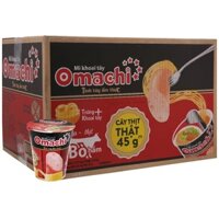 Mì ăn liền OMACHI xốt bò hầm 114g (có cây thịt thật)