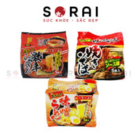 Mì ăn liền Ramen Nhật Bản 1 túi/ 5 vắt mì