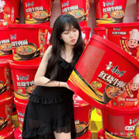 mì ăn liền trung quốc thùng 12 bát mix nhiều vị _mì dưa bò chua cay khang sư phụ