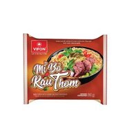 Mì Bò Rau Thơm Vifon Gói 60g x Thùng 30 Gói