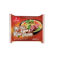 Mì Bò Rau Thơm Vifon Gói 60g x Thùng 30 Gói