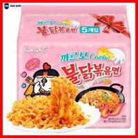 Mì Cay Samyang Carbo Sốt Kem Phomai Hồng [ COMBO 15 GÓI ] Hàn Quốc Loại Ngon - BẢO ANH