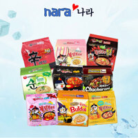 Mì cay Samyang Hàn Quốc đủ vị (140g) - Lốc 5 Gói