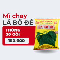 Mì chay lá bồ đề 70g - thùng 30 gói
