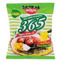 Mì Chay Nissin 365 Súp Miso Rong Biển 66G