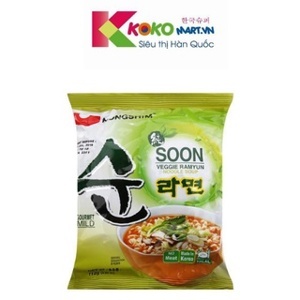 Mì chay Nongshim Soon Veggie Ramyun gói 112g