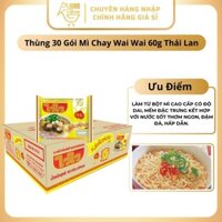 Mì Chay WAI WAI 60g Thái Lan Thơm Ngon Hương Vị Đậm Đà Giá Tốt