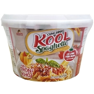 Mì Cung Đình Kool spaghetti sốt bò bằm bát 105g