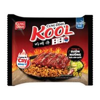 Mì Cung Đình Kool vị sườn nướng Hàn Quốc gói 99g (1 Gói)