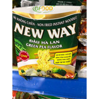 Mì đậu Hà Lan không chiên New way 80gr / goi ( combo 10 gói)
