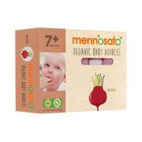 Mì dinh dưỡng rau củ hữu cơ cho bé vị củ dền MenNoSato 200g – Organic Baby Noodle BeeTroot