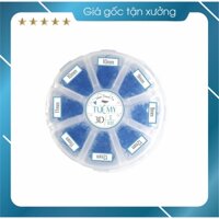 Mi Fan Màu 3D 0.07 Mix Size 8 Ô (ib chọn màu)