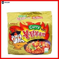 Mì gà cay cà ri Samyang Hàn Quốc [ COMBO 15 GÓI ] 140g Loại Ngon - BẢO ANH