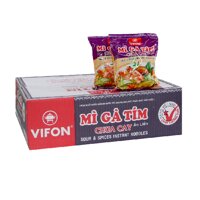 Mì Gà Tím Chua Cay Vifon Thùng 30 gói x 75g