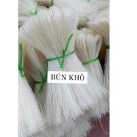 Mì gạo , bún khô nhà  làm , sợi nhỏ , phơi nắng tự nhiên , không chất bảo quản.