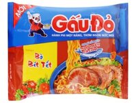 Mì gấu đỏ bò bít tết 64g*30