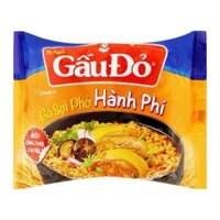 MÌ GẤU ĐỎ SỢI PHỞ HÀNH PHI 64G