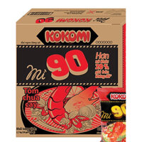Mì gói kokomi đại 90 tôm chua cay (thùng 30 gói x 90 gram).