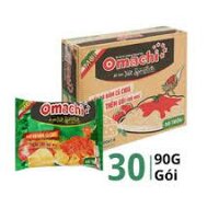 Mì gói trộn Omachi spaghetti 90gr x 30gói/thùng