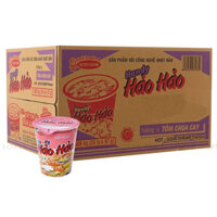 Mì Hảo Hảo Ly Tôm Chua Cay Thùng 24 Ly X 67G