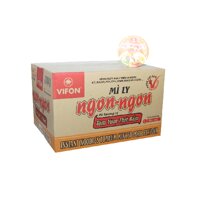 Mì Hương Vị Tom Yum Thịt Bằm Ngon Ngon Vifon Thùng 24 ly x 60g