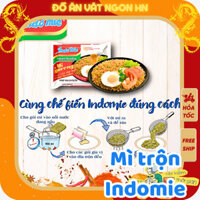 Mì Indomie 1 thùng mì xào khô mì trộn các vị thơm ngon hấp dẫn đồ ăn vặt ngon hn