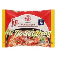 Mì Jin Bò Sốt Vang Gói 80G