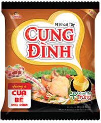 Mì khoai tây Cung Đình cua bể rau răm gói 80g