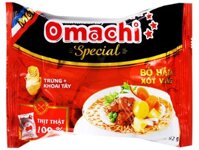 Mì khoai tây Omachi Special bò hầm xốt vang gói 92g (có gói thịt thật)