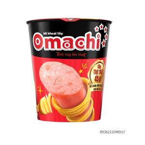 Mì khoai tây Omachi xốt bò hầm có cây thịt thật ly 113g