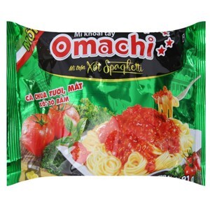 Mì khoai tây sốt bò hầm Omachi thùng 30 gói x 80g