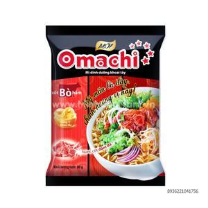 Mì khoai tây sốt bò hầm Omachi gói 80g