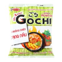 Mì Không Chiên Gochi Vị Lẩu Kim Chi Acecook Thùng 60 gói x 103g