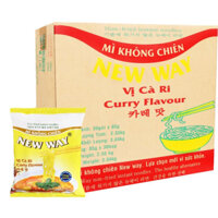 Mì không chiên New Way vị cà ri 85g (30 gói / thùng)