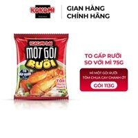 Mì Kokomi Đại một gói rưỡi Tôm chua cay gói x 113gr